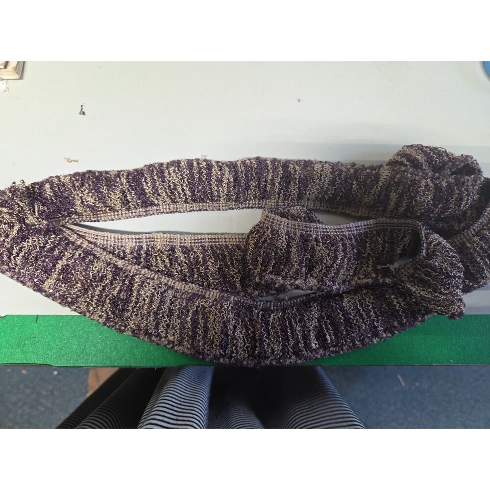 1/2 Yards Of  and Purple Brown Uphostery trim